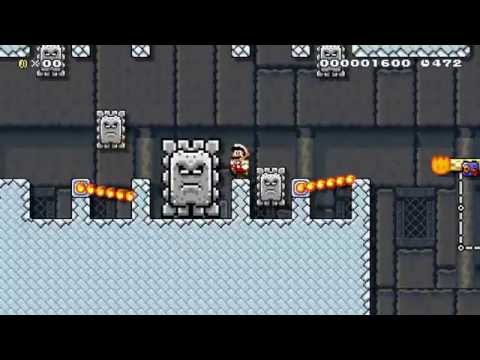 Castle Firestorm by chase - Super Mario Maker - No Commentary 1AC