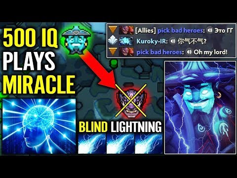 Overcome Fear - Storm Spirit TI8 Miracle's Nightmare - 🧠500 IQ Miracle- Dota 2