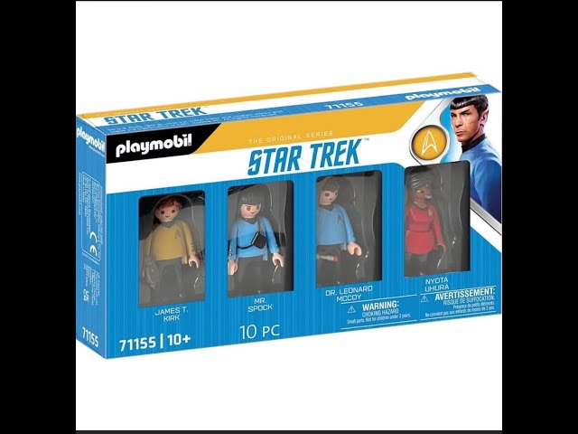 Vídeo relacionado con PLAYMOBIL 71155 Star Trek Figuras de Star Trek, A Partir de 10 años, Multicolor, 4 Figuras