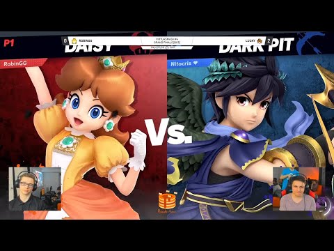 RobinGG (Peach, Daisy) vs. Lucky (Dark Pit) - Grand Finals | VirtuaSmash #4