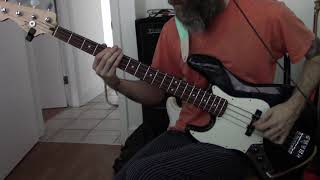 Matthew Good Band - Look Happy, It&#39;s The End Of The World (bass cover)