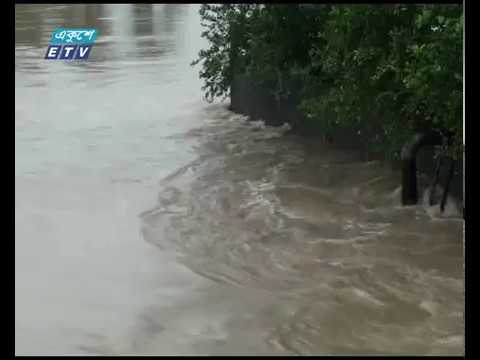 কয়েক দিনের বৃষ্টি আর পাহাড়ী ঢলে সুনামগঞ্জ আবারো বন্যা কবলিত