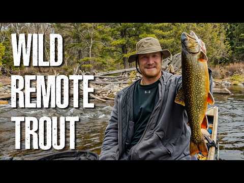 Remote Trout Fishing Adventure: Portaging into Wild Waters in Search of Native Trout with my Brother