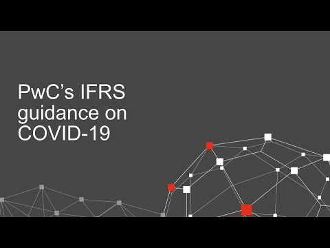 PwC's IFRS technical update video May 2020
