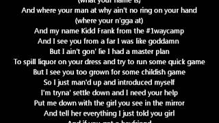 Aye girl - 1WayFrank (lyrics)