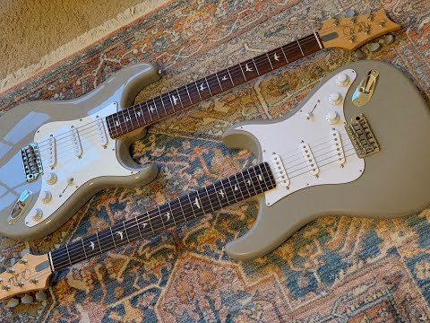Updated Satin Moc Sand 2021 New PRS Silver Sky VS Old Silver Sky