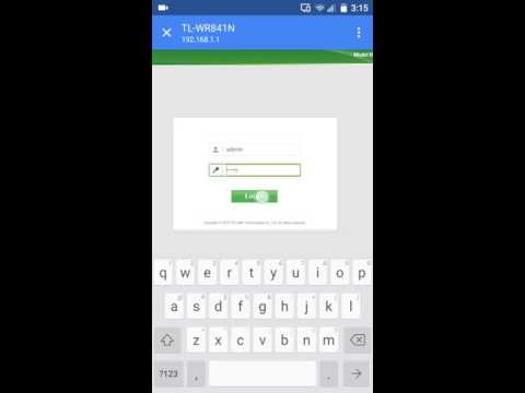 How to change ur router's WIFI password from mobile...