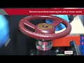 Gland Nut Tightening For Double Regulating Valves DN65 To DN150 Crane Fluid Systems