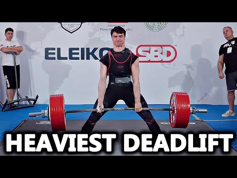 ILIA MARICHEV The STRONGEST Deadlifter in the 74kg Class