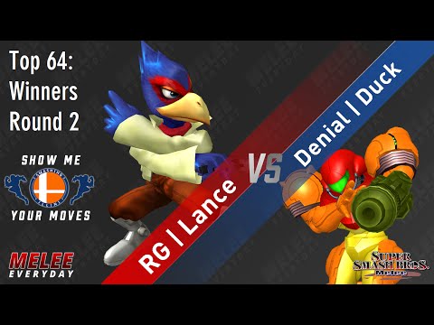 SMYM 17 - RG | Lanceinthepants (Falco) vs. Denial | Duck (Samus) - SSBM - Top 64, WR2