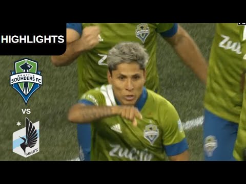 Seattle Sounders FC 3-2 Minnesota United | MLS Playoffs 2020