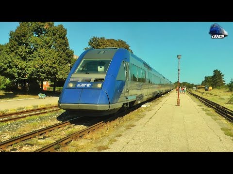 IR16089 Mangalia-Constanța-București Băneasa-Brașov in Gara Eforie Nord Station - 06 September 2019