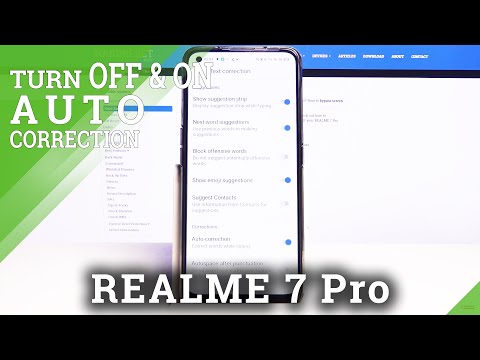 How to Find Text Correction Options in REALME 7 Pro – Find Autocorrection