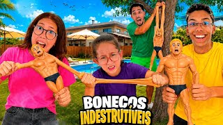 QUEM DESTRUIR O BONECO INDESTRUTÍVEL PRIMEIRO, VENCE !