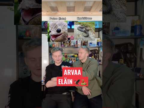 Arvaa ELÄIN 🐍🦅 | w/ @Tubaaja