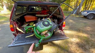 Will it Run? FREE John Deere Mower - Side of the road trash picked