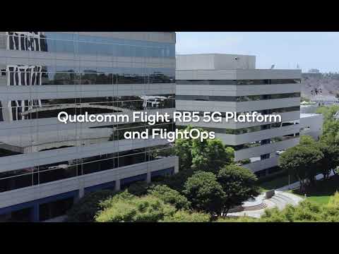 FlightOps and Qualcomm collaboration logo