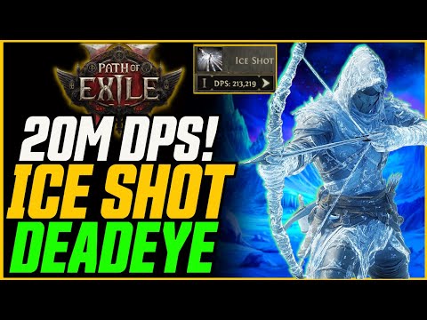 DOUBLE DAMAGE! Updated Crit Ice Shot Deadeye // Path of Exile 2 Ranger Build Guide