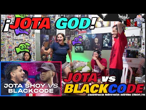 🔴COLOMBIANOS REACCIONAN a JOTA vs BLACK CODE - ¡JOTA modo GOD! [RED BULL PERÚ 2023]