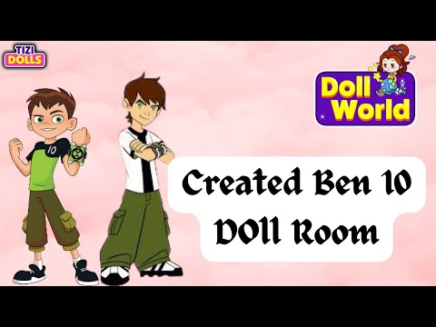 Ben10 Creates his own room in Tizi Dolls Video You Need to Watch😍💚|Doll World| #dolls #tizi #viral