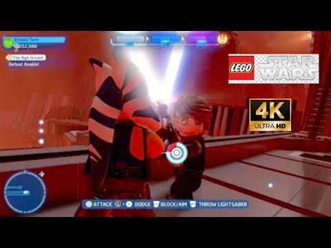 Ahsoka Tano vs. Dark Side Anakin Skywalker - LEGO Star Wars: The Skywalker Saga (4K 60fps)