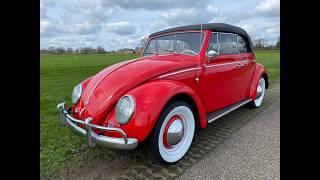 1962 Volkswagen kever cabrio body off Gerest oldtimer te koop