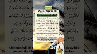 Download lagu Bacaan Bilal Sholat Idul Fitri mp3
