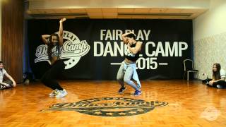 Queensy and Mdy BLAZIN&#39; | Dancehall |  Dangerous Ground | Fair Play Dance Camp 2015 winter