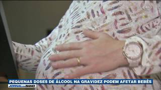 Pequenas doses de álcool na gravidez podem afetar bebês