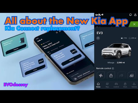All about the New Kia App - A replacement for Kia Connect? Currently available in EU/UK See Note👇