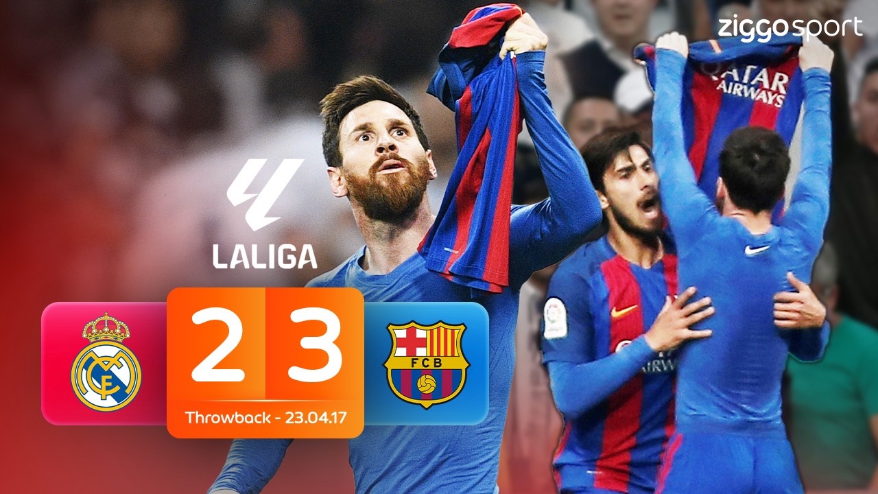 TERUGKIJKEN: MESSI TREKT SHIRT UIT NA GOAL IN DE LAATSTE SECONDE! 😍🤯 | Real vs Barça | La Liga 16/17