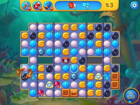 Fishdom level 6891 no boosters フィッシュダム ノーマル [Friend's]