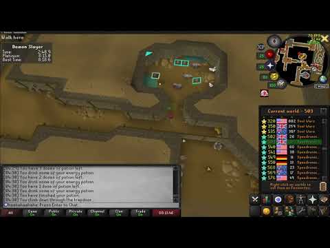 Demon Slayer OSRS | Platinum Speedrun Route | 7:58