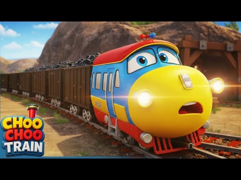 🚨 Mining Train Rescue Cartoon | Lucas Saves Mini Train | Choo Choo Train Kids Videos