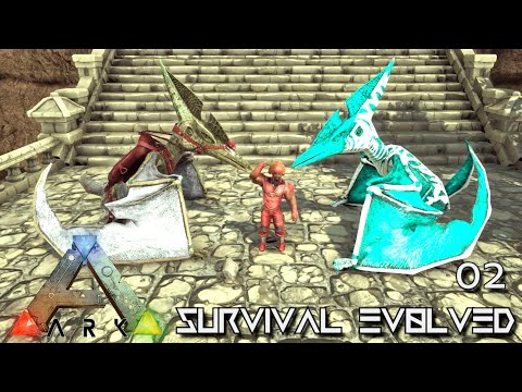 ARK: SURVIVAL EVOLVED - MY FIRST DIVINE DINO TAME !!! | PARADOS GAIA AMISSA E02