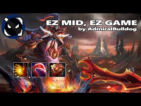 EZ Mid Slardar, EZ Game by AdmiralBulldog | Full Gameplay (Dota 2 7.22f)
