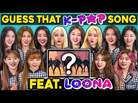Can K-Pop Artists Guess Their Own Songs In One Second? (Ft. LOONA)