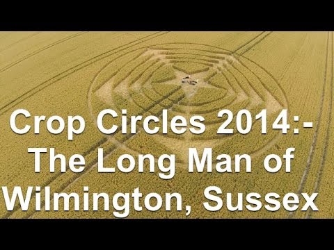 Crop Circles 2014 -  The Long Man of Wilmington