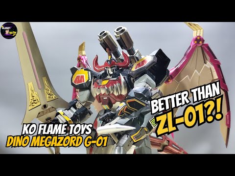 Beast King Model G-01 KO Flame Toys Dino Megazord - Better Than ZL-01?!