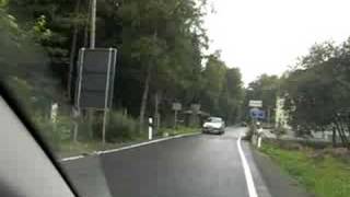 preview picture of video 'Grenzübergang Bad Elster - Bärenloh (D) - Hranice - Krásnany / Rossbach - Pfannenstiel (CZ) Border Crossing'