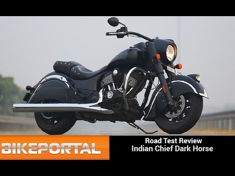 Indian MotorCycle Chief Dark Horse Test Ride Review - Bikeportal