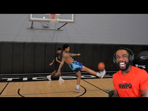 FLIGHT KICKED THE BALL & GOT COOKED By A 15 Year Old Against Miles Brown!