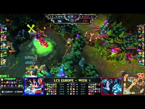 Recap: SK v CW - LCS 2013 EU Spring W1D1