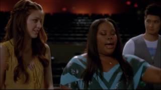 Glee - Mercedes talks to New Directions about &#39;fear&#39; 4x21