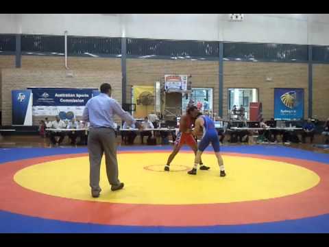Ali Abdo - Oceania Championships 2012 (Greco Roman 84kg) AUS v Samoa.mp4