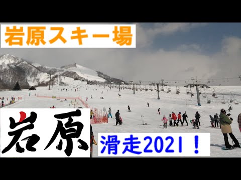 【越後湯沢】2021年最新！岩原スキー場で山頂から滑走！
