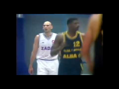Wendell Alexis 1999 Euroleague KK Zadar - Alba Berlin