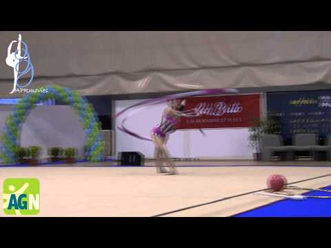 Paulien Boone - HappyGym (BEL) - Fita (Ribbon) - Senior - AGN Cup 2014