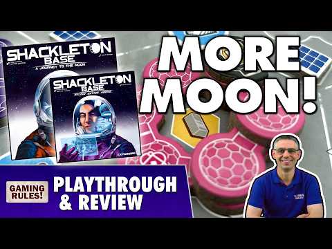 Shackleton Base with Expansion - Playthrough & Review