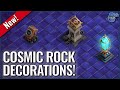 Cosmic Rock Event Decorations October 2025 Clash Of Clans